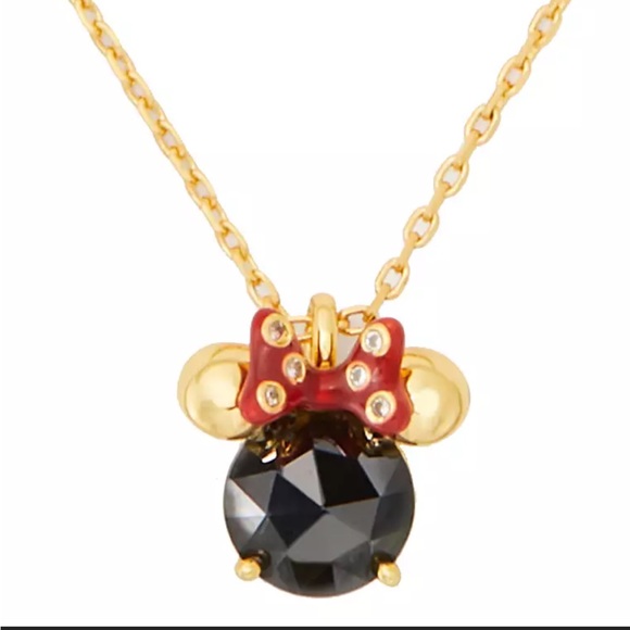 kate spade Jewelry - NWT Kate Spade Mini Mouse Rhinestone Necklace